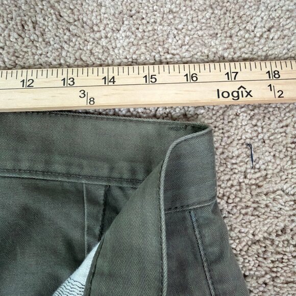 Taylor Stitch Pants Mens 33 Green Button Fly Classic Handmade in California Prep - Picture 7 of 10